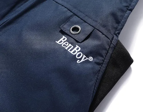 Vista 4 de BenBoy Pantalones de esquí de nieve para niños, impermeables, resistentes al viento, Ripstop, abrigados, aislados, para snowboard para niños y niñas