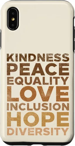 Vista 11 de iPhone 16 Kindness Peace Equality Black African Pride Melanin BLM Gift Case