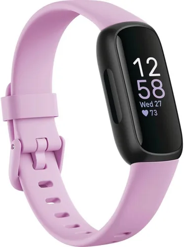 Vista 4 de Fitbit Inspire 3 rastreador de salud y estado físico con control del estrés, intensidad de entrenamiento, seguimiento del sueño, frecuencia cardíaca