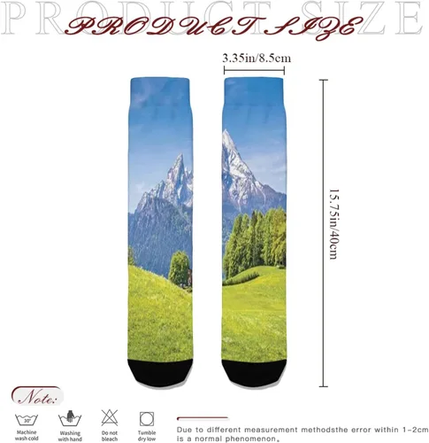 Vista 2 de Women's Dress Socks,Colorful Fashion Patterned Socks