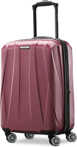 Vista 23 de Samsonite Centric 2 Set de maletas rígidas expandibles con ruedas giratorias dobles, Azul Caribe, Juego de 2 piezas (equipaje de mano/grande)
