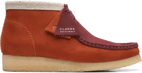 Vista 5 de Botas Wallabee para hombre (combinación naranja oscuro)