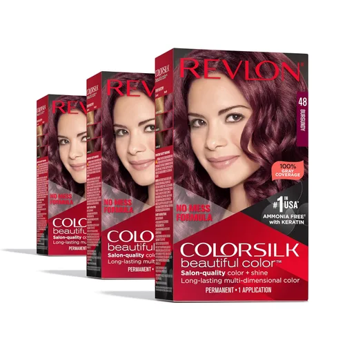 Vista 58 de Revlon ColorSilk - Tinte para el cabello, 70 rubio ceniza medio, 1 unidad (paquete de 2)