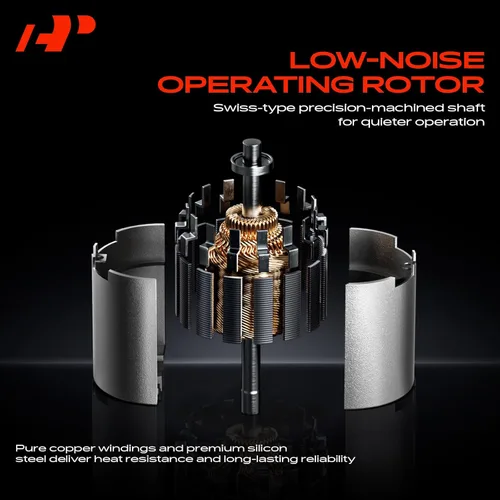 Vista 6 de A-Premium Motor de soplador de calentador de HVAC delantero compatible con Nissan X-Trail 2002-2007, L4 2.5L, Sport Utility - Reemplazar #