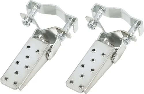 Vista 8 de F FIERCE CYCLE 1 par 0.315 in acero inoxidable universal motocicleta plegable trasero reposapiés estribera pedal peg bicicleta bicicleta ciclismo