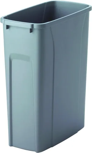 Vista 9 de Knape & Vogt QT27PB-PT - Cubo de basura de repuesto, 17.81 x 10.65 x 10.65 pulgadas Platino