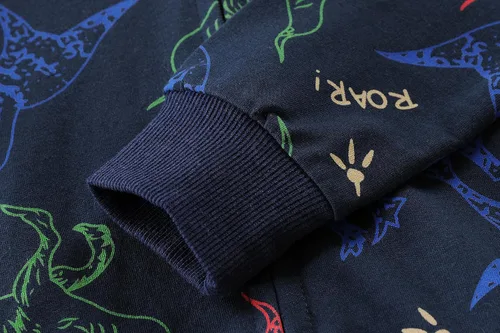 Vista 6 de Sudadera con capucha para niños pequeños, sudadera con capucha para bebé, con cremallera, abrigo de manga larga para invierno, camisas con capucha