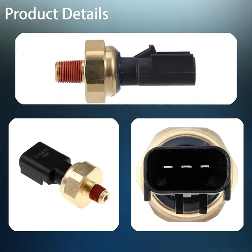 Vista 4 de Sensor de interruptor de presión de aceite de motor compatible con Magnum Avenger Ram 1500 2500 3500 Aspen Challenger Grand Cherokee Commander