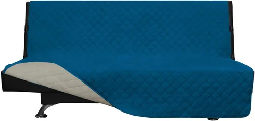 Vista 129 de Easy-Going - Funda reversible para sofá, resistente al agua, con varillas de espuma y correas elásticas, protector de muebles para mascotas y perros