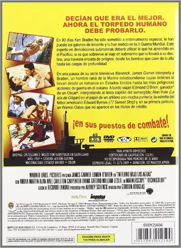 Vista 2 de Infierno Bajo Las Aguas (Import Movie) (European Format - Zone 2)