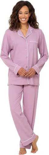 Vista 85 de PajamaGram Conjunto de pijama para mujer – Pijama para mujer, jersey novio, 100% algodón