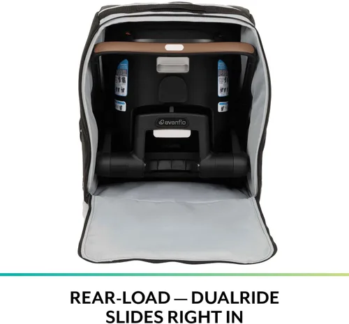 Vista 4 de Evenflo Shyft DualRide - Bolsa de viaje acolchada