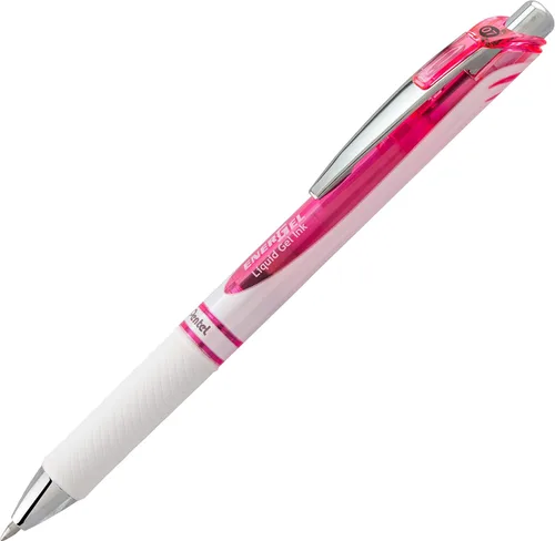 Vista 3 de Pentel EnerGel Pearl RTX, 0.028 in, tinta negra, caja de 12 (BL77PWP-A)