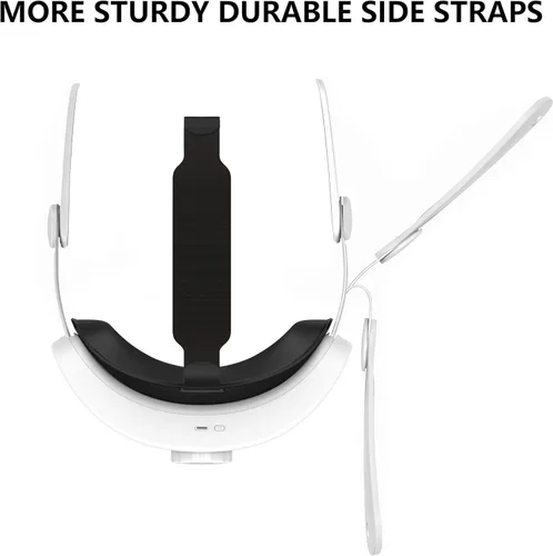 Vista 3 de EfficVerwal 3 in 1 Accessoris Set pro for Oculus Quest 3, Adjustable Quest 3 Elite Strap,Meta Quest 3 Head Strap with Battery, Shell Protective