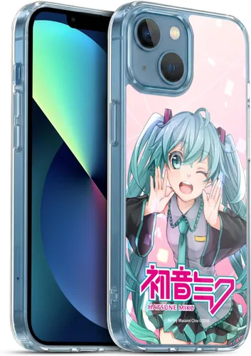 Vista 169 de Head Case Designs Licencia Oficial Hatsune Miku Gráficos Lindos Carcasa de Gel [Protección de Grado Militar] Compatible con Apple iPhone 7