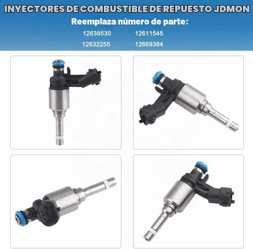 Vista 3 de Inyectores de combustible compatibles con GMC Acadia Saturn Outlook 3.6L 2009-2011