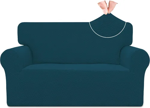 Vista 35 de Easy-Going Funda de sofá reclinable de jacquard elástico, suave de 4 piezas, con lazo elástico, protector de muebles lavable para niños, mascotas