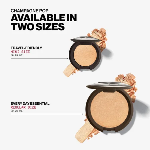 Vista 6 de Smashbox X BECCA Shimmering Skin Perfector Pressed Highlighter Creamy Formula that Melts into Skin for a Natural, Radiant, Glow-Boosting Highlight