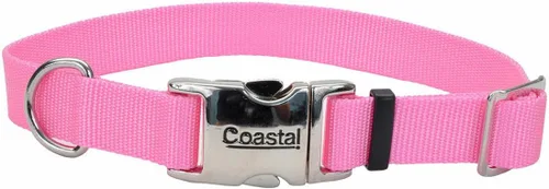 Vista 41 de Coastal Collar de perro ajustable para mascotas con hebilla de metal, cómodo collar de perro resistente a la decoloración con cierre a presión Negro