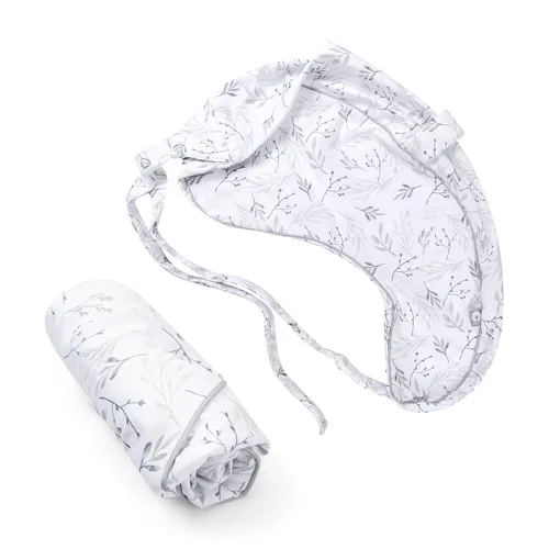 Vista 11 de Boppy Uplift Funda de Almohada de Lactancia - Funda de Almohada de Lactancia y Biberón de Microfibra Suave y Lavable con Cinturón