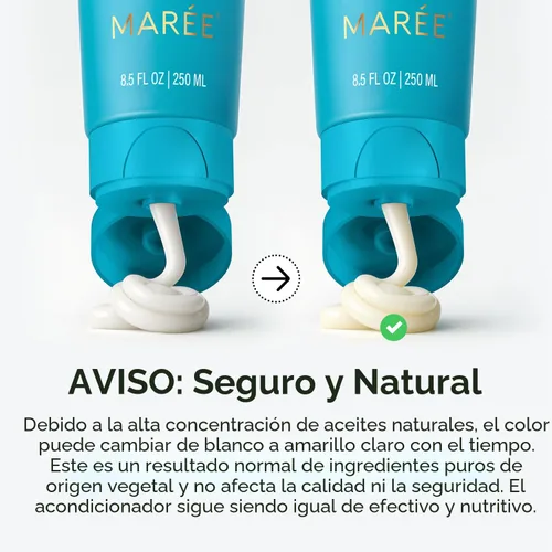 Vista 11 de MAREE Acondicionador para cabello para mujeres y hombres – Acondicionador profundo hidratante hidratante color seguro – Hidratante para cabello