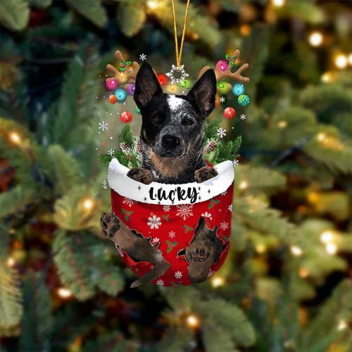 Vista 35 de Adorno de Navidad personalizado para perro Airedale Terrier en bolsillo de nieve, adorno para árbol de Navidad, idea de regalo para amantes