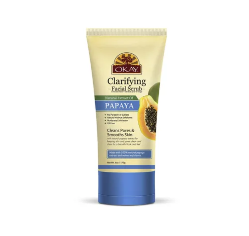 Vista 7 de OKAY Oil Control Exfoliante facial – Exfoliante facial, exfoliante facial para mujeres y hombres, hidratante e iluminador, deja la piel suave