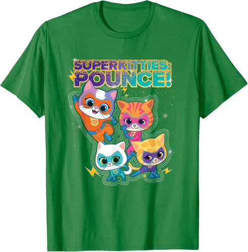 Vista 5 de Disney Junior SuperKitties Pounce! Camiseta de equipo completo, talla S