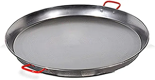 Vista 10 de Garcima Sartén para paella de acero al carbono, 10 pulgadas, 26cm