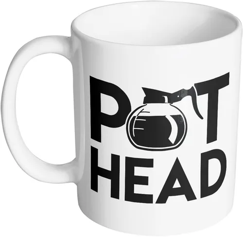 Vista 2 de Taza de café Pot Head de 11 oz (1 taza)