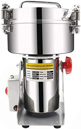 Vista 2 de CGOLDENWALL 52.91 oz de acero inoxidable de alta velocidad molino molino familia molino medicial hierba molinillo pulverizador (110V)