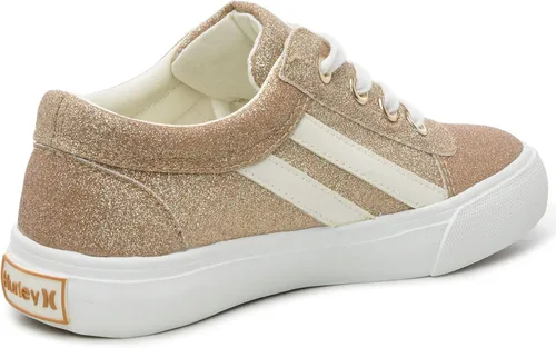 Vista 3 de Hurley Boardy - Tenis de patineta con cordones tenis bajos con cordones zapatos de patinadora a la moda para niños y niñas patines ligeros