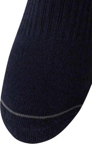 Vista 5 de Nautica Calcetines de rendimiento para hombre con comodidad acolchada paquete de 6