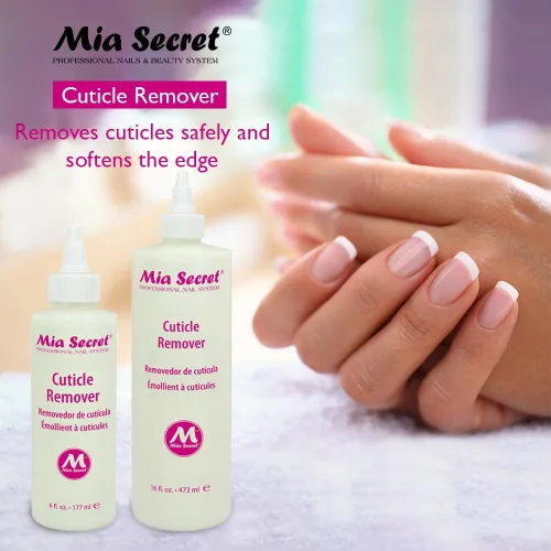 Vista 2 de Mia Secret Suavizante y removedor de cutículas, rápido, fácil y seguro, elimina las cutículas de forma segura y suaviza el borde, excelente