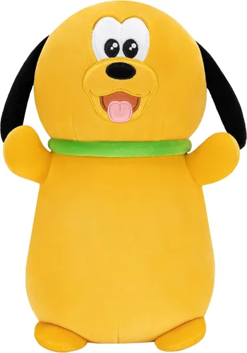 Vista 6 de Squishmallows HugMees de pato Daisy de Disney original de 10 pulgadas – Peluche oficial ultrasuave de Jazwares (tamaño mediano)