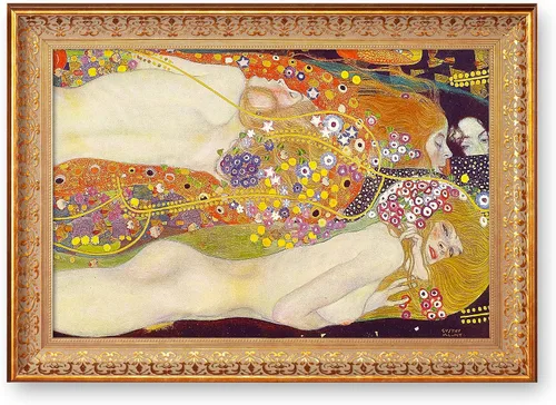 Vista 27 de A&T ARTWORK Avenue to Schloss Kammer por Gustav Klimt. Las reproducciones de arte clásico del mundo, impresiones en lienzo giclée para decoración