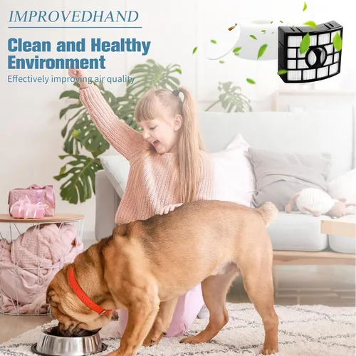 Vista 7 de Improvedhand Filtro de repuesto NV770 compatible con Shar-k Duo Clean Lift-away Upright Vacuum UV700 N, NV771, NV600, NV601, NV611, ZU701 reemplaza