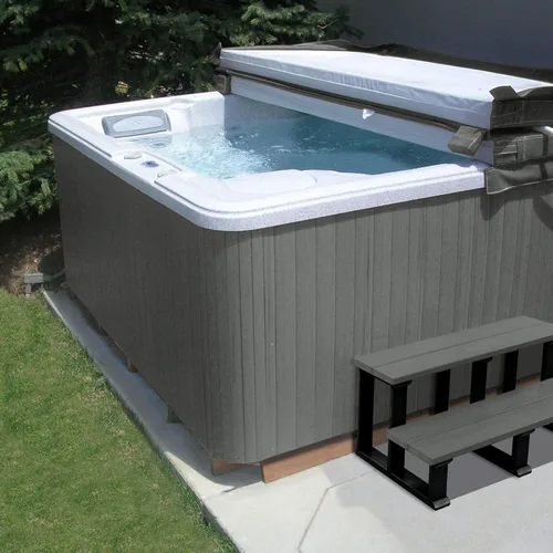 Vista 2 de Highwood SPAKIT-FL-CGE kit de repuestos para gabinete de spa de bañera de hidromasaje, gris costero
