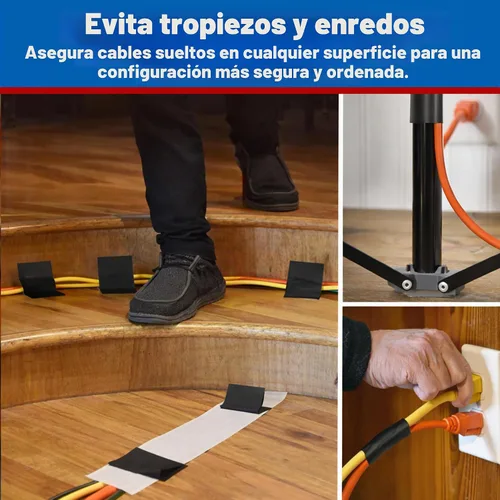 Vista 6 de Gaffer Power cinta de tela profesional, con calidad premium. Hecha en Estados Unidos. Cinta de tela resistente. No reflexiva. Multipropósito. Mejor