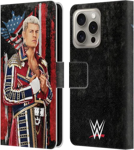 Vista 29 de Head Case Designs Funda con licencia oficial de la WWE American Nightmare Flag Cody Rhodes compatible con Apple iPhone 11