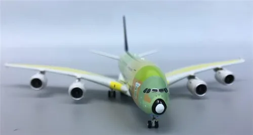 Vista 8 de Phoenix Singapore Airlines para Airbus A380 F-WWST 1 ° 400 DIECAST modelo de avión preconstruido