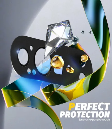 Vista 6 de Orzero Paquete de 2 protectores de lente de cámara compatibles con Google Pixel 9 Pro XL, protector de cámara de metal y vidrio de alta calidad