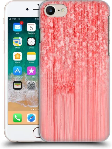 Vista 9 de Head Case Designs - Carcasa rígida para iPhone 7, iPhone 8 y iPhone SE 2020, diseño de flores, color azul