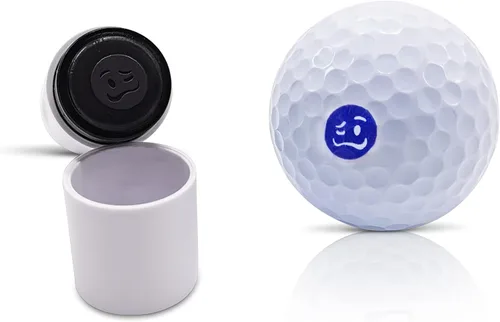 Vista 3 de Marcadores de sellos para pelotas de golf, diseños surtidos, caras, emojis, símbolos y más