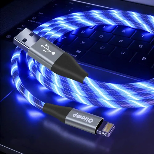 Vista 7 de Cable de carga para iPhone, cable Lightning de 3 pies con certificación MFi de Apple, cable de carga rápida USB de alta velocidad, cable