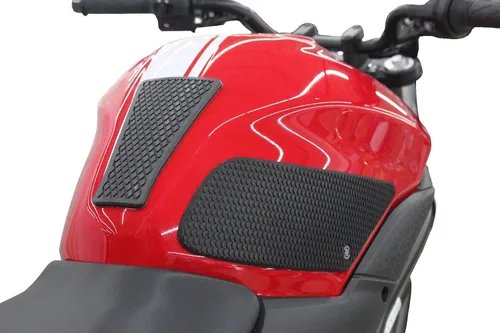 Vista 2 de TechSpec Puños para tanque Gripster - Compatible con SUZUKI SV 650 (16-CURRENT) HALF TANK - 62-3015-SS - SnakeSkin