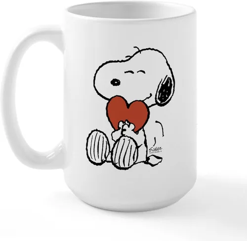 Vista 182 de CafePress SNOOPY Joe Cool - Taza de café de cerámica (15.0 fl oz)