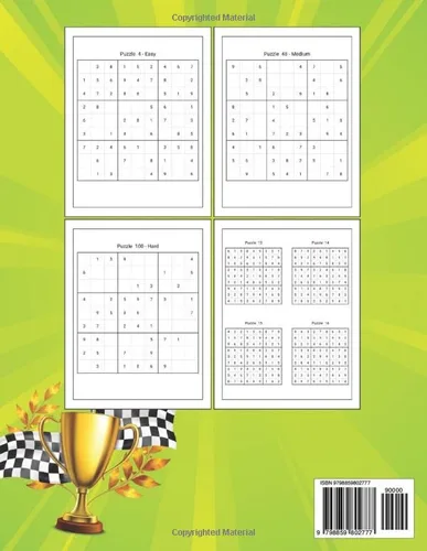Vista 2 de Sudoku Puzzles for Adults Large Print
