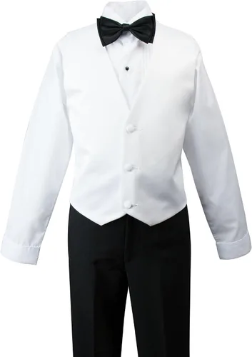 Vista 3 de Spring Notion Esmoquin de ajuste moderno para niños grandes, sin cola
