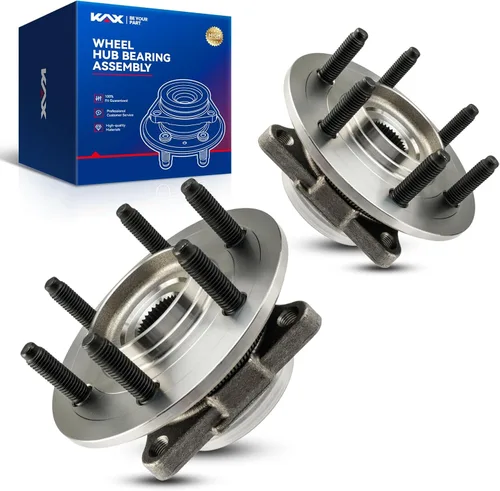 Vista 47 de KAX 510063 Rodamiento de rueda delantera compatible con Toyota Camry 2004-2017, Ford Edge 2007-2014, Toyota Sienna 2004-2010, conjunto de cubo